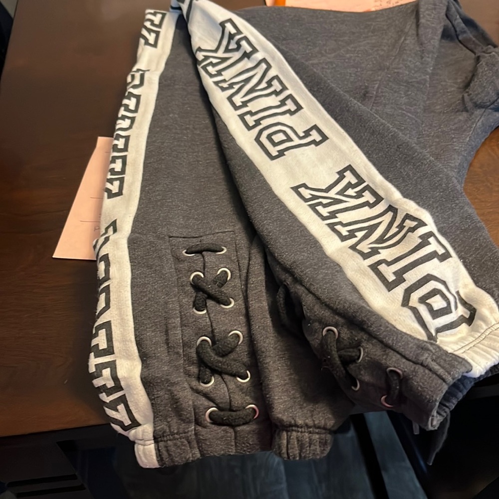 Grey jogging pants